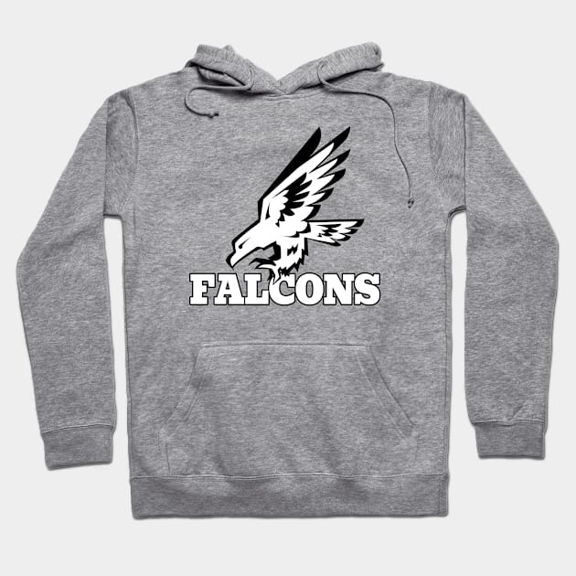 Falcons Mascot Hoodie by Generic Mascots